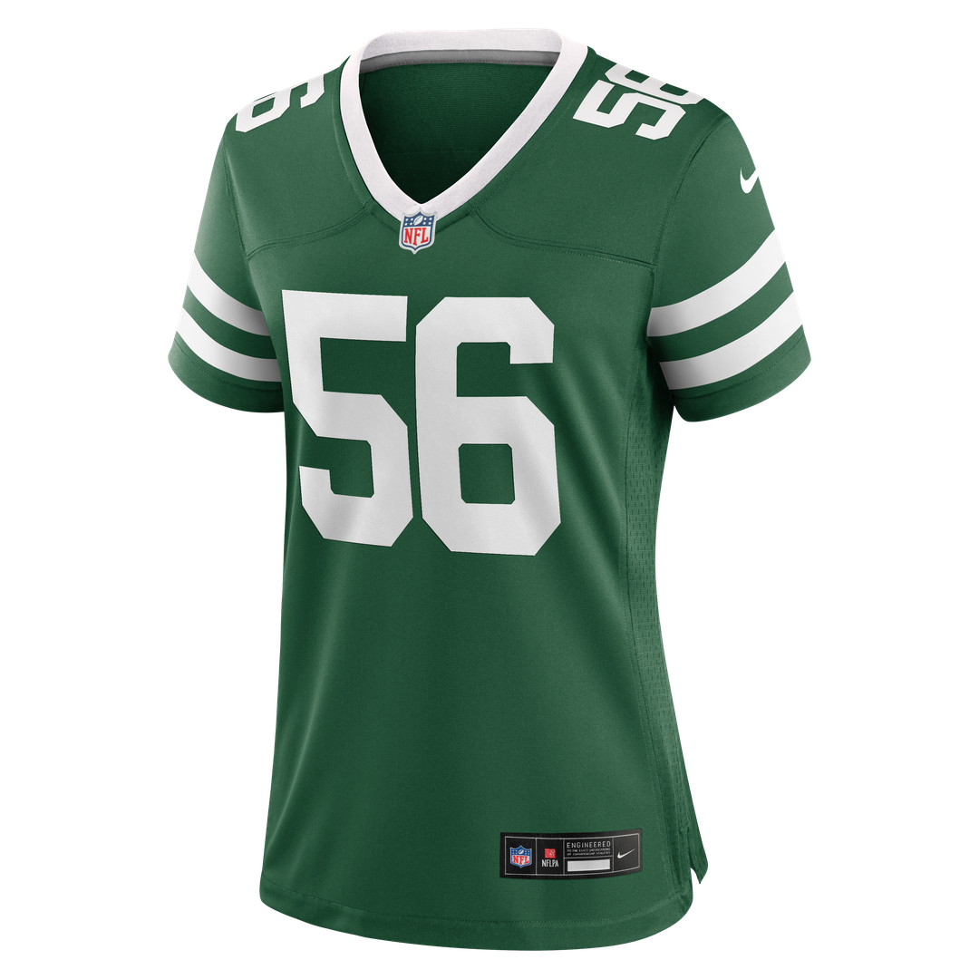 Demario Davis New York Jets Nike Women's Team Game Jersey - Legacy Green Official NFL Team Apparel Football Fan Gear