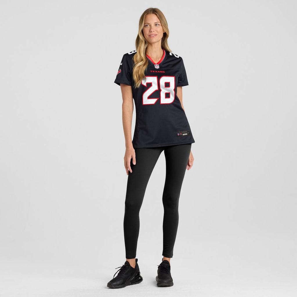 Joe Mixon Houston Texans Nike Women's Game Jersey - Navy Official NFL Team Apparel Football Fan Gear
