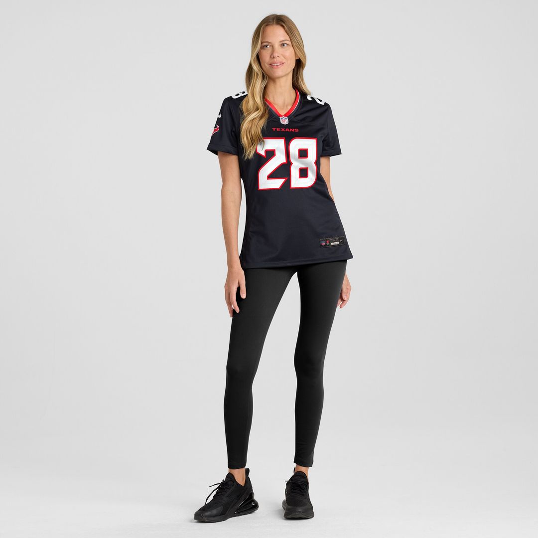 Joe Mixon Houston Texans Nike Women's Game Jersey - Navy Official NFL Team Apparel Football Fan Gear