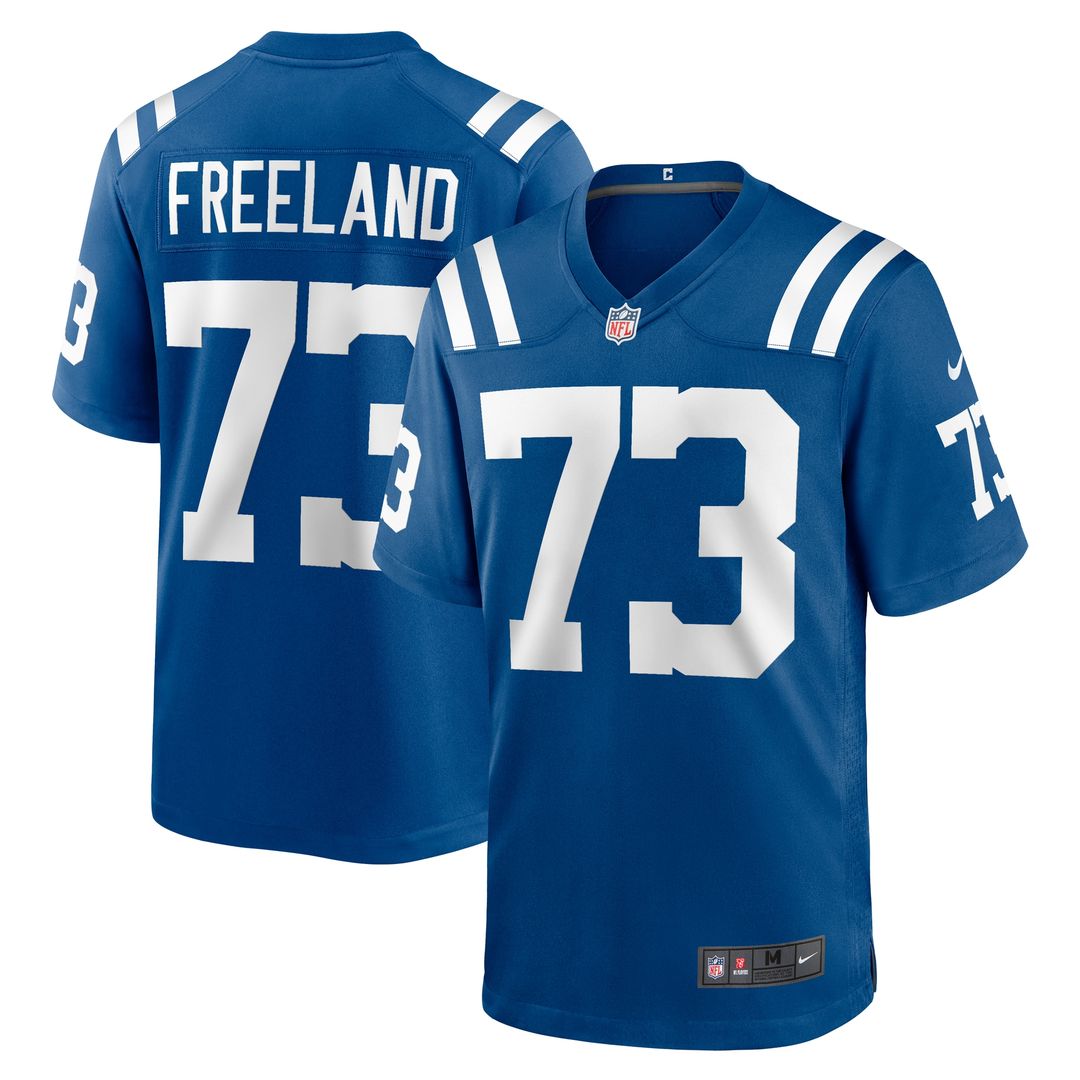 Blake Freeland Indianapolis Colts Nike Team Game Jersey - Royal Official NFL Team Apparel Football Fan Gear