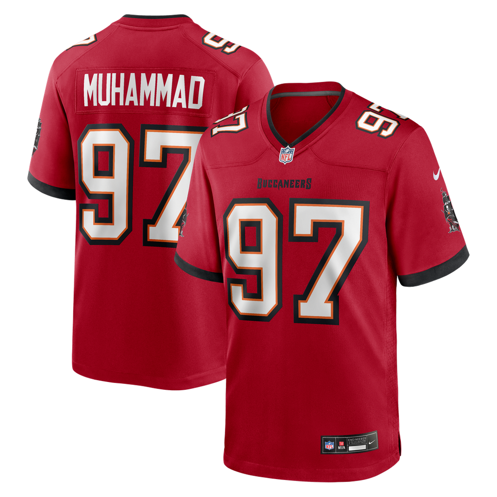 Al-Quadin Muhammad Tampa Bay Buccaneers Nike Team Game Jersey - Red Official NFL Team Apparel Football Fan Gear