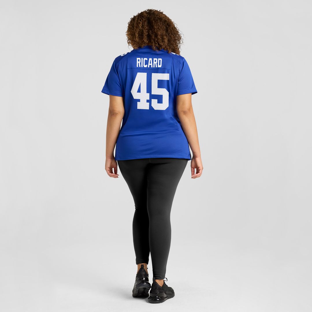 Patrick Ricard New York Giants Nike Women's Team Game Jersey - Royal Official NFL Team Apparel Football Fan Gear
