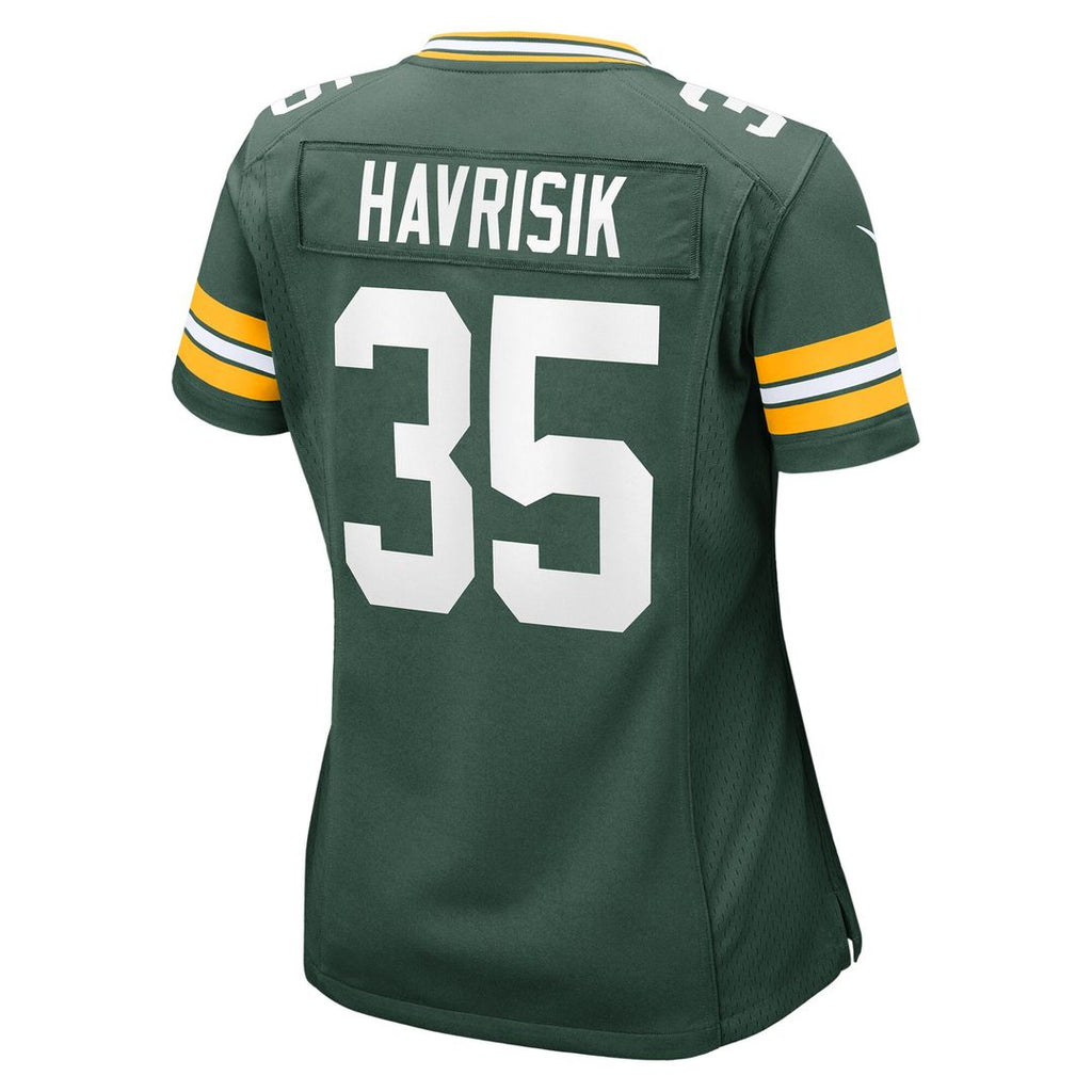 Lucas Havrisik Green Bay Packers Nike Women's Team Game Jersey - Green Official NFL Team Apparel Football Fan Gear