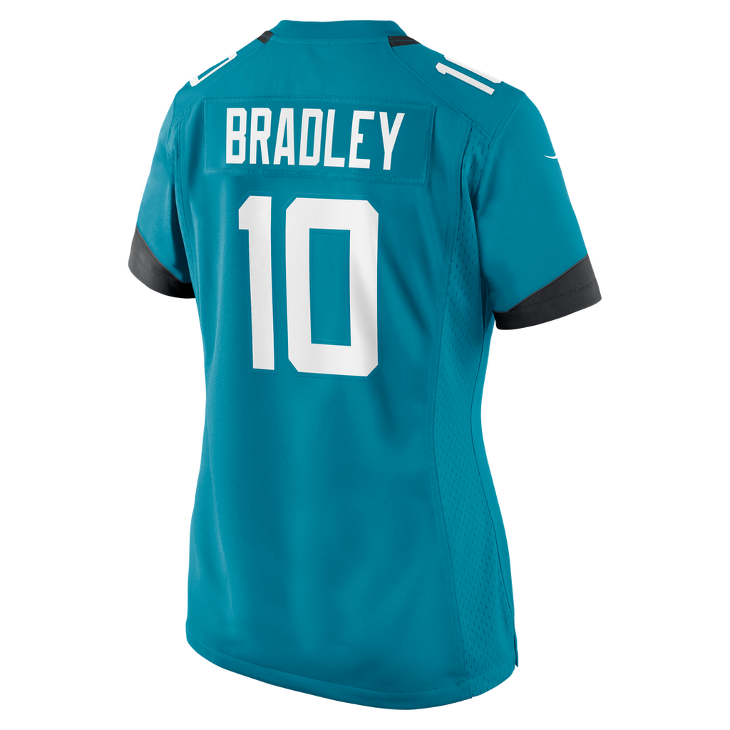 Carter Bradley Jacksonville Jaguars Nike Women's Team Game Jersey - Teal Official NFL Team Apparel Football Fan Gear