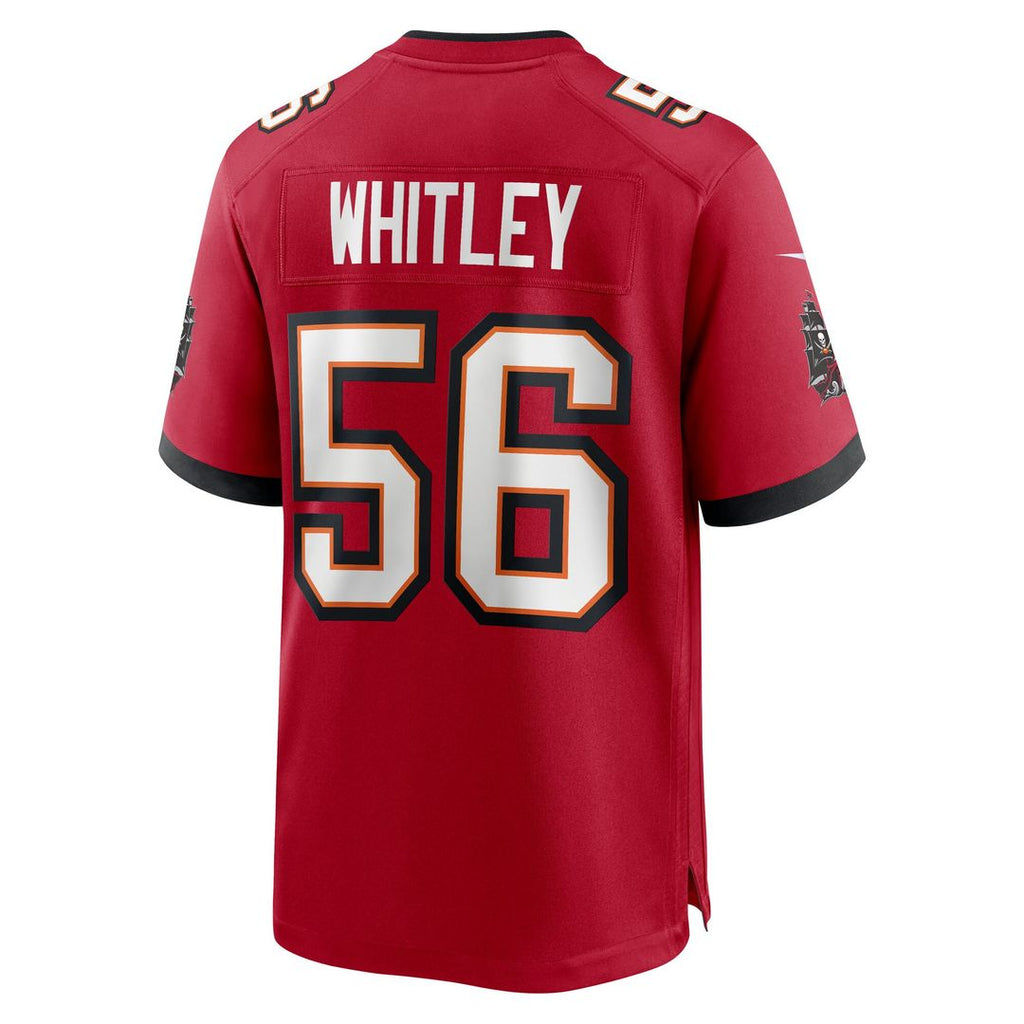 Benton Whitley Tampa Bay Buccaneers Nike Team Game Jersey - Red Official NFL Team Apparel Football Fan Gear