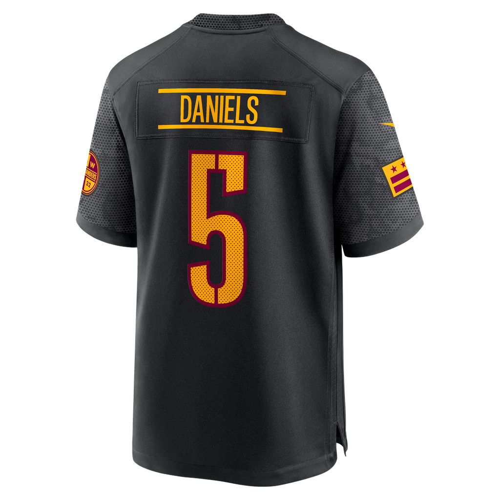 Jayden Daniels Washington Commanders Nike Player Game Jersey - Burgundy Official NFL Team Apparel Football Fan Gear