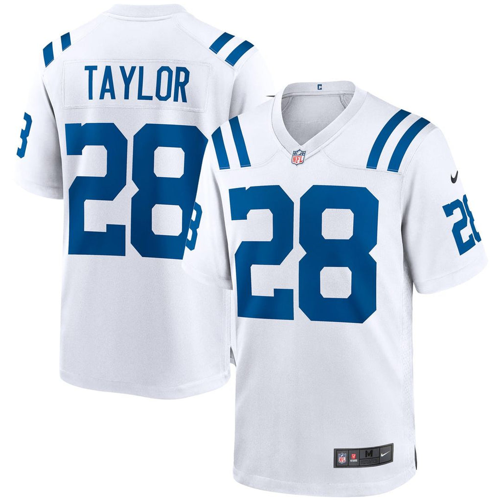 Jonathan Taylor Indianapolis Colts Nike Game Jersey - White Official NFL Team Apparel Football Fan Gear