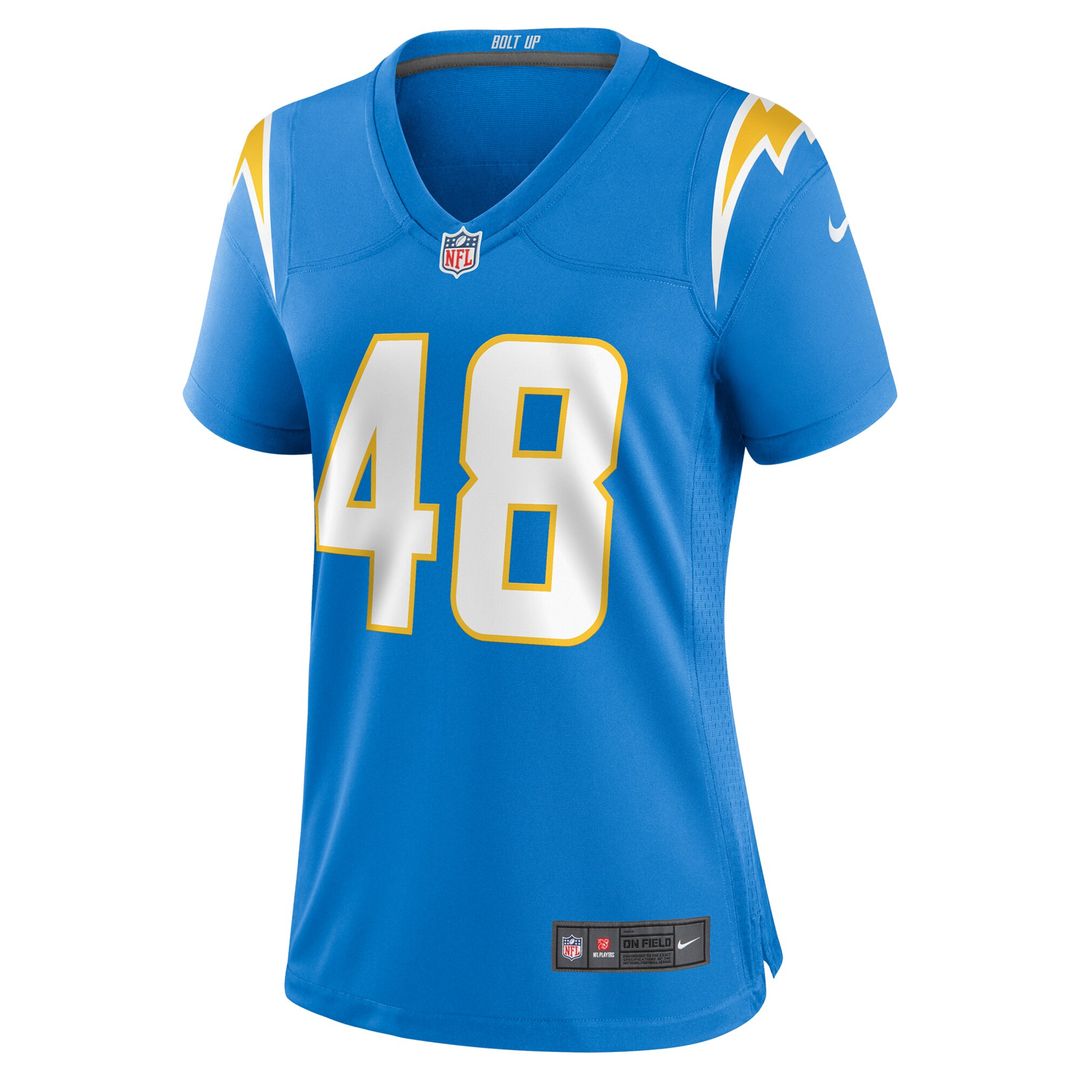 Bud Dupree Los Angeles Chargers Nike Women's Team Game Jersey - Powder Blue Official NFL Team Apparel Football Fan Gear