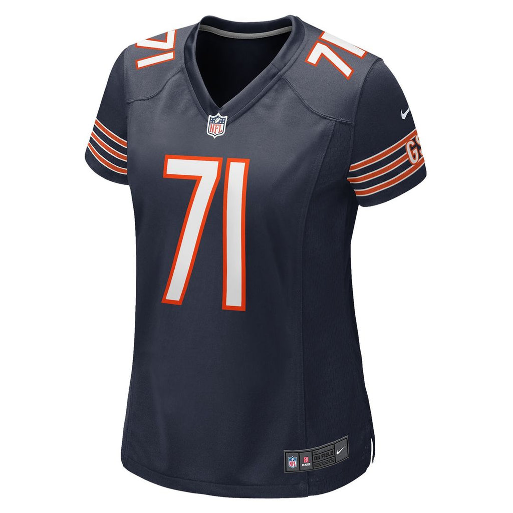 Ryan Bates Chicago Bears Nike Women's Game Jersey - Navy Official NFL Team Apparel Football Fan Gear