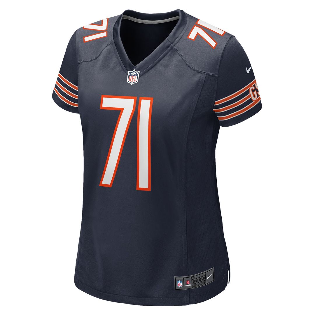 Ryan Bates Chicago Bears Nike Women's Game Jersey - Navy Official NFL Team Apparel Football Fan Gear