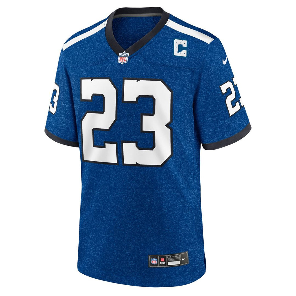 Kenny Moore II Indianapolis Colts Nike Indiana Nights Alternate Game Jersey - Royal Official NFL Team Apparel Football Fan Gear