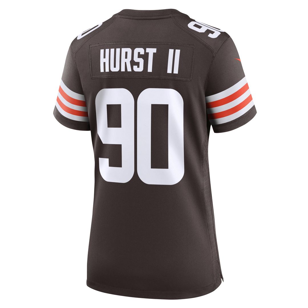 Maurice Hurst II Cleveland Browns Nike Women's Game Jersey - Brown Official NFL Team Apparel Football Fan Gear