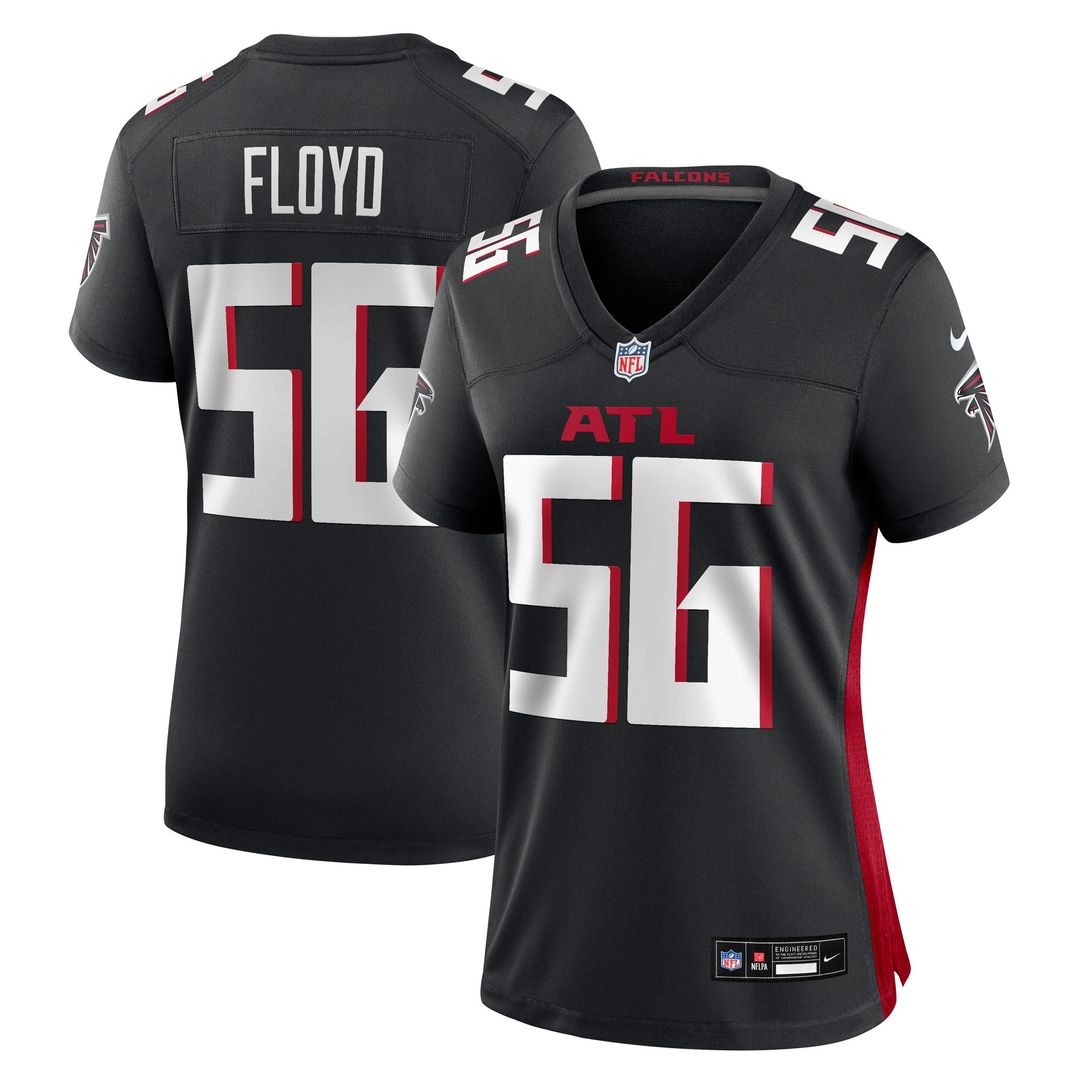 Leonard Floyd Atlanta Falcons Nike Women's Team Game Jersey - Black Official NFL Team Apparel Football Fan Gear