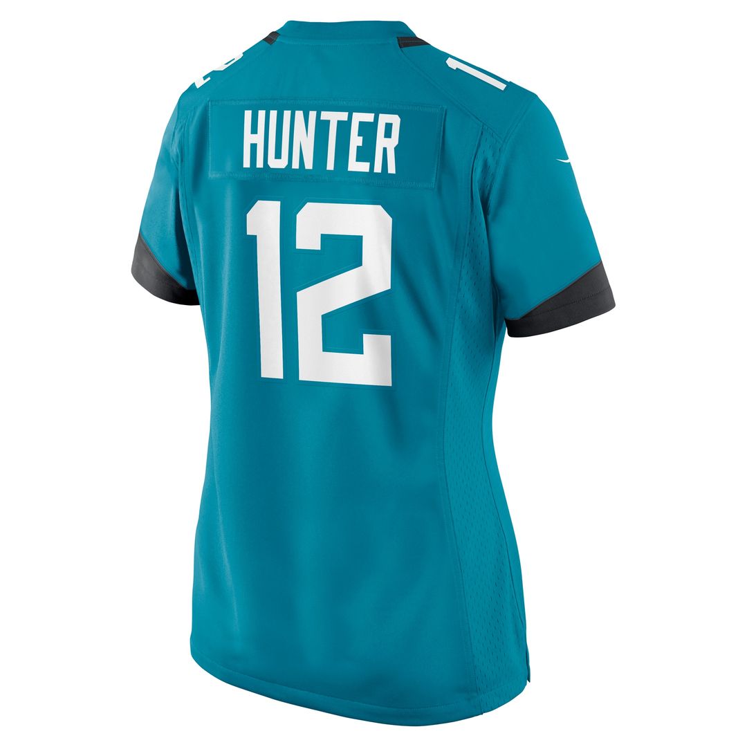 Travis Hunter Jacksonville Jaguars Nike Women's Team Game Jersey - Teal Official NFL Team Apparel Football Fan Gear