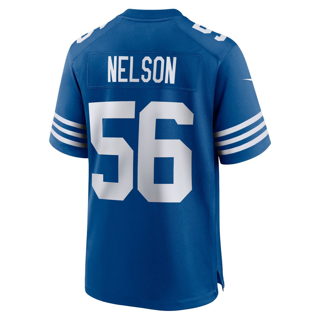 Quenton Nelson Indianapolis Colts Nike Alternate Game Jersey - Royal Official NFL Team Apparel Football Fan Gear