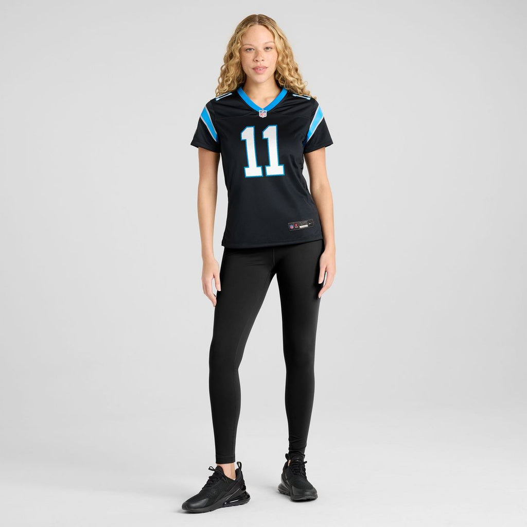 Nic Scourton Carolina Panthers Nike Women's Team Game Jersey - Black Official NFL Team Apparel Football Fan Gear