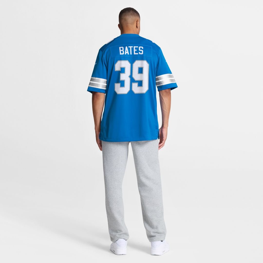 Jake Bates Detroit Lions Nike Team Game Jersey - Blue Official NFL Team Apparel Football Fan Gear