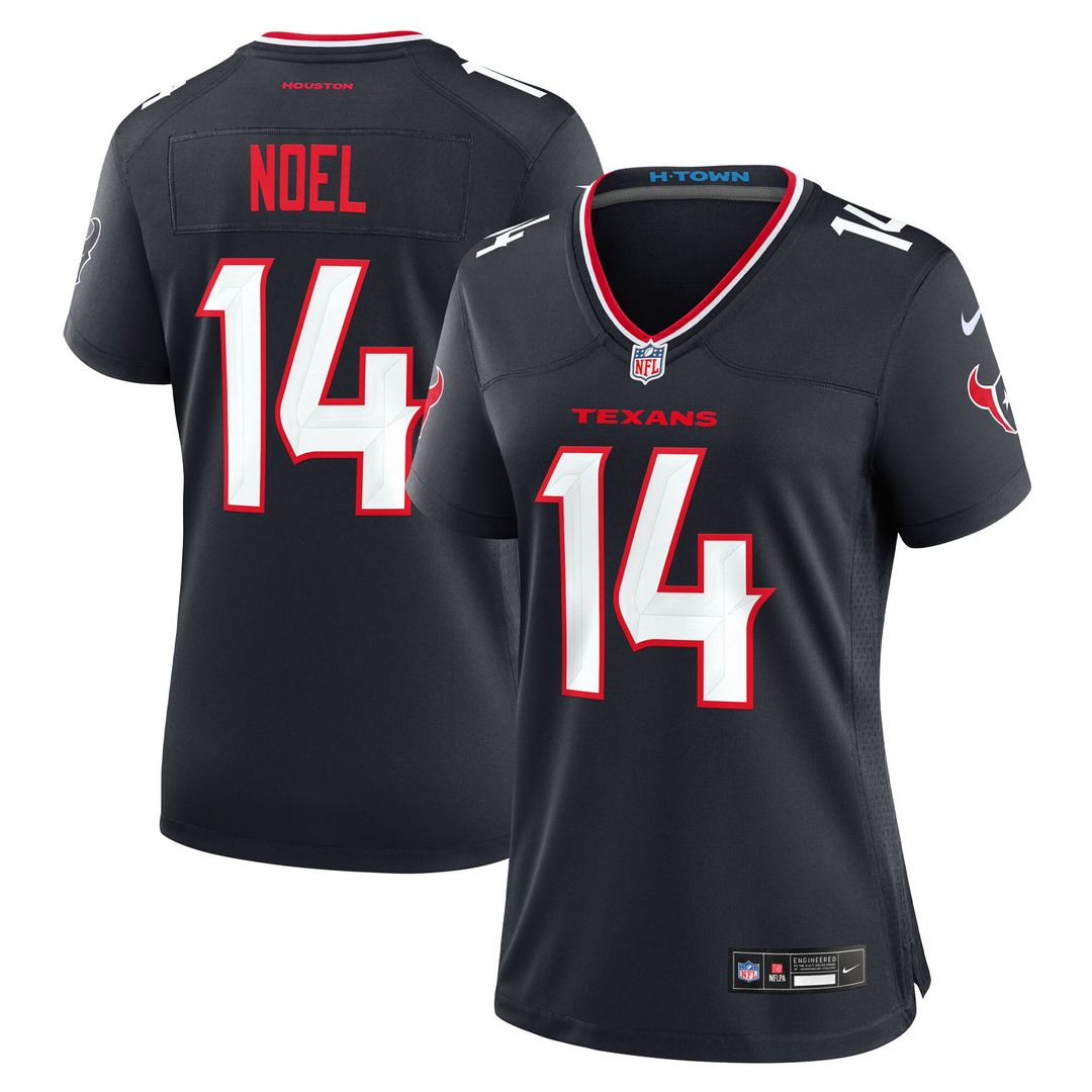 Jaylin Noel Houston Texans Nike Women's Team Game Jersey - Navy Official NFL Team Apparel Football Fan Gear