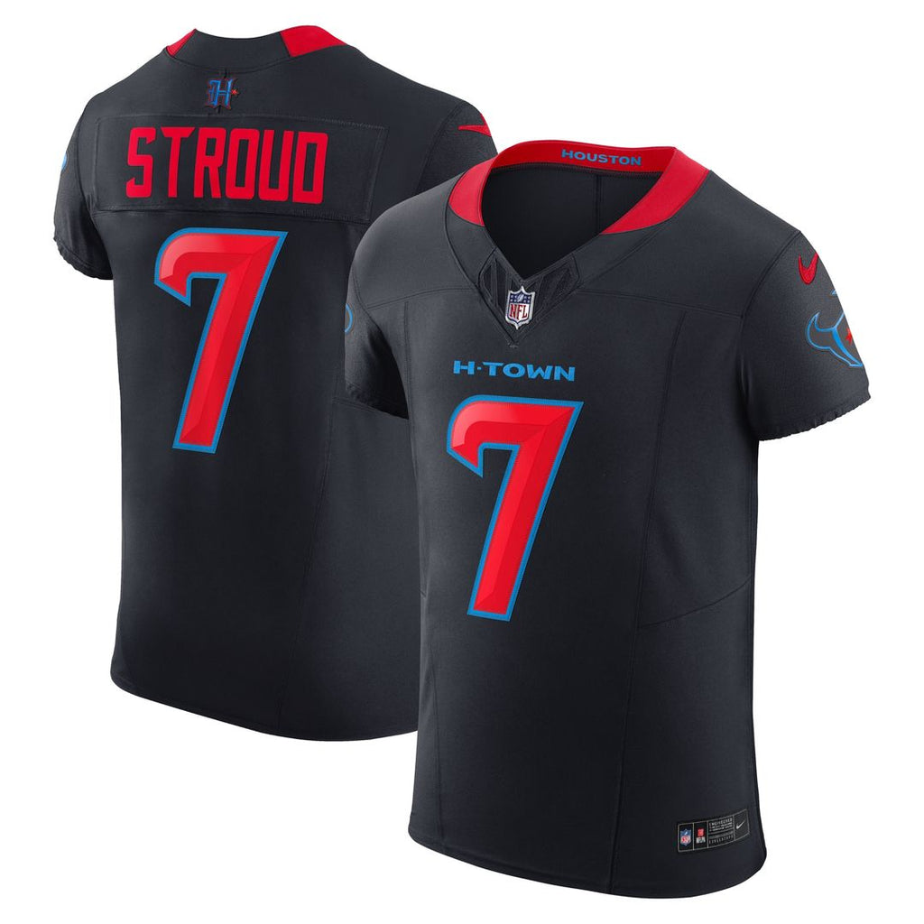 C.J. Stroud Houston Texans Nike Alternate 2 Vapor F.U.S.E. Elite Jersey - Navy Official NFL Team Apparel Football Fan Gear