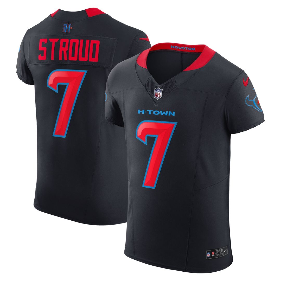 C.J. Stroud Houston Texans Nike Alternate 2 Vapor F.U.S.E. Elite Jersey - Navy Official NFL Team Apparel Football Fan Gear
