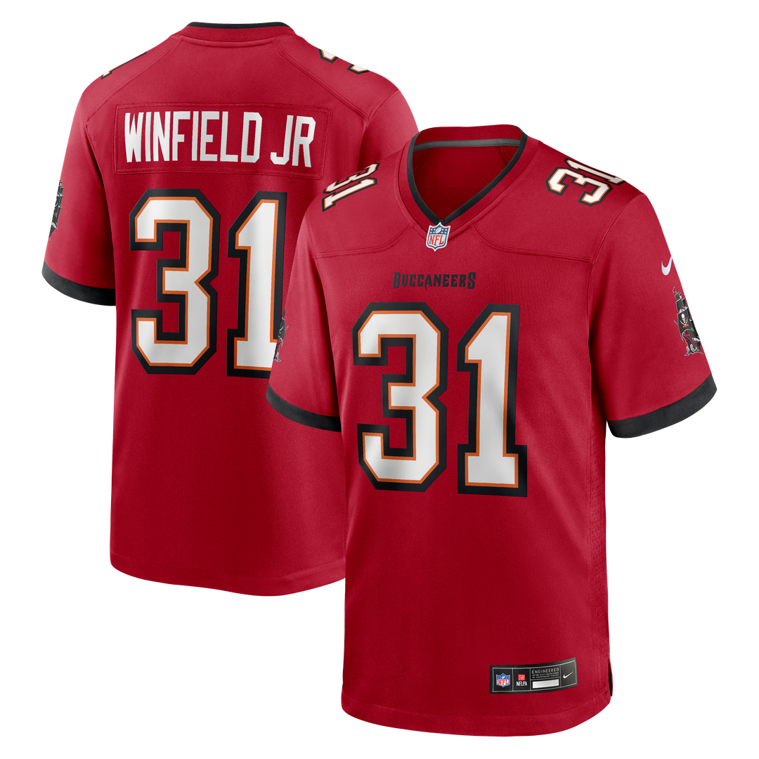 Antoine Winfield Jr. Tampa Bay Buccaneers Nike Game Jersey - Red Official NFL Team Apparel Football Fan Gear