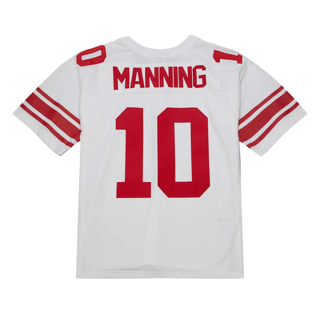 Eli Manning New York Giants Mitchell & Ness Legacy Replica Jersey - White Official NFL Team Apparel Football Fan Gear
