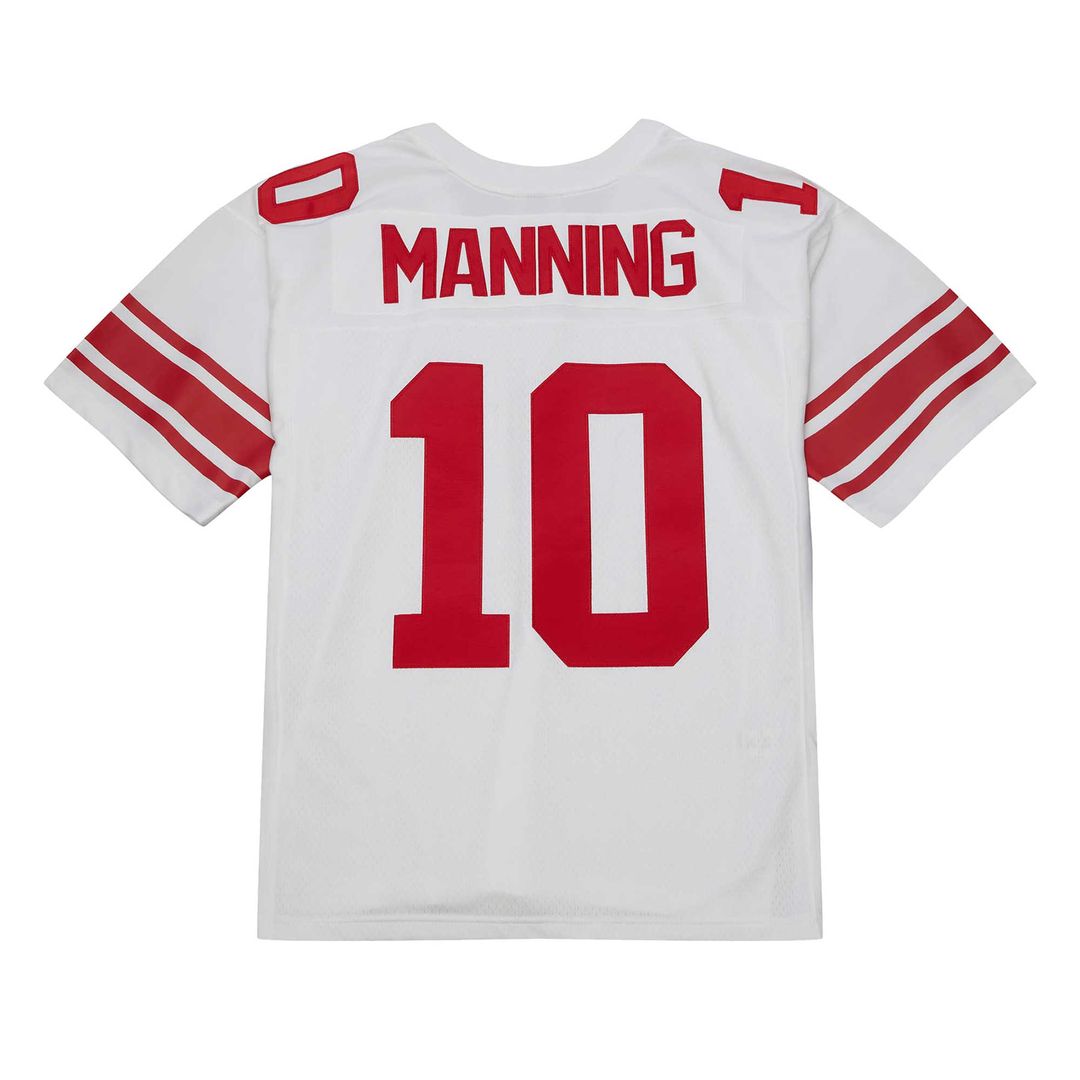 Eli Manning New York Giants Mitchell & Ness Legacy Replica Jersey - White Official NFL Team Apparel Football Fan Gear