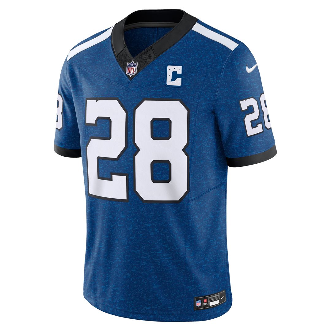 Jonathan Taylor Indianapolis Colts Nike Vapor F.U.S.E. Limited Jersey - Royal Official NFL Team Apparel Football Fan Gear