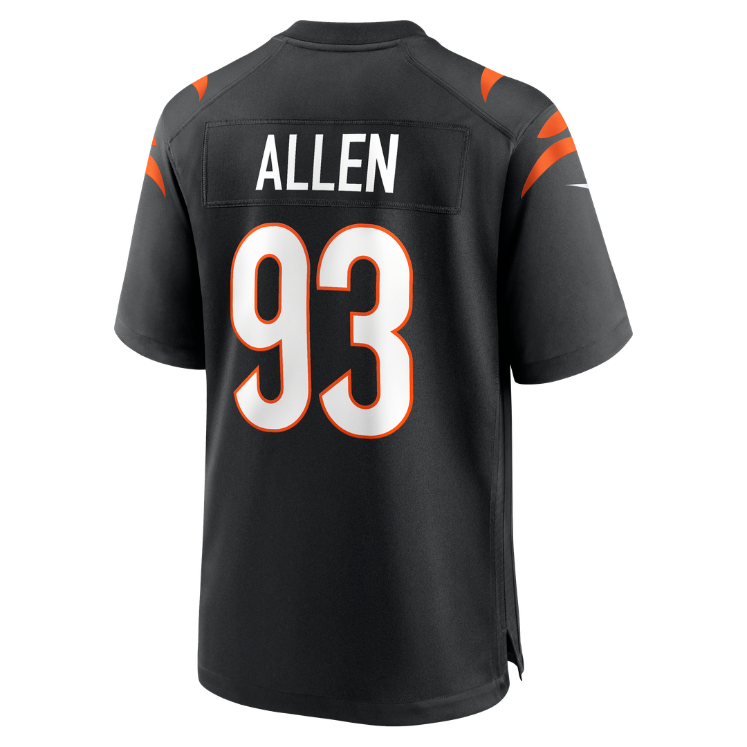 Jonathan Allen Cincinnati Bengals Nike Team Game Jersey - Black Official NFL Team Apparel Football Fan Gear
