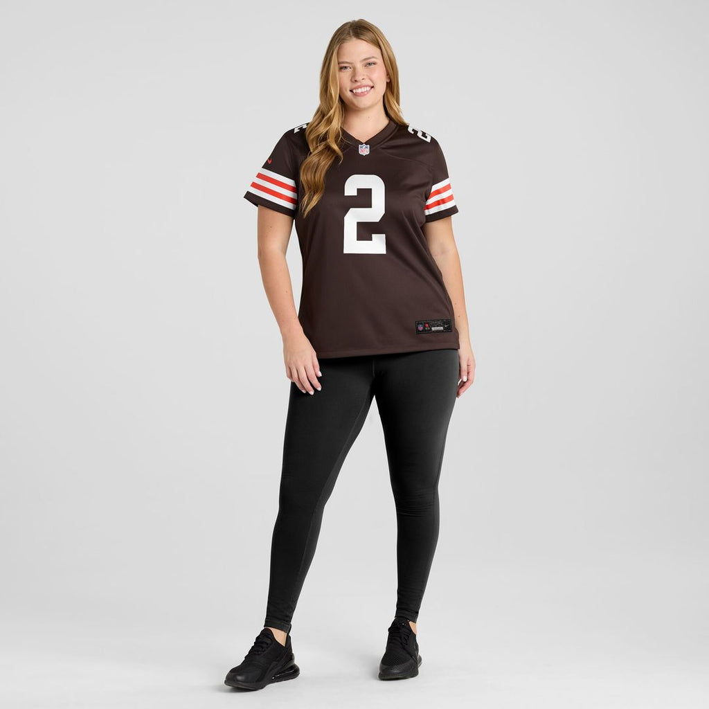 DeAndre Carter Cleveland Browns Nike Women's Team Game Jersey - Brown Official NFL Team Apparel Football Fan Gear