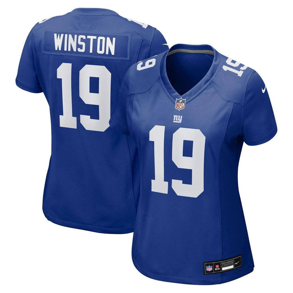 Jameis Winston New York Giants Nike Women's Team Game Jersey - Royal Official NFL Team Apparel Football Fan Gear
