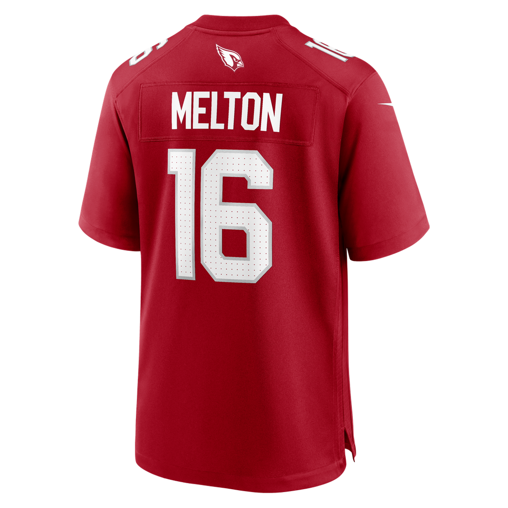 Max Melton Arizona Cardinals Nike Team Game Jersey - Cardinal Official NFL Team Apparel Football Fan Gear