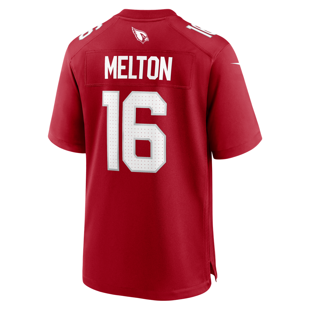 Max Melton Arizona Cardinals Nike Team Game Jersey - Cardinal Official NFL Team Apparel Football Fan Gear