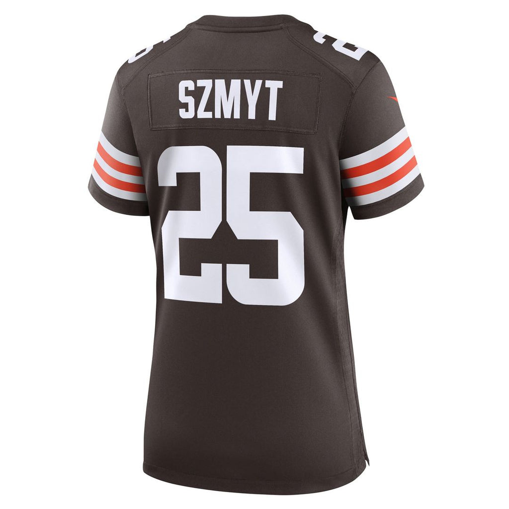 Andre Szmyt Cleveland Browns Nike Women's Team Game Jersey - Brown Official NFL Team Apparel Football Fan Gear