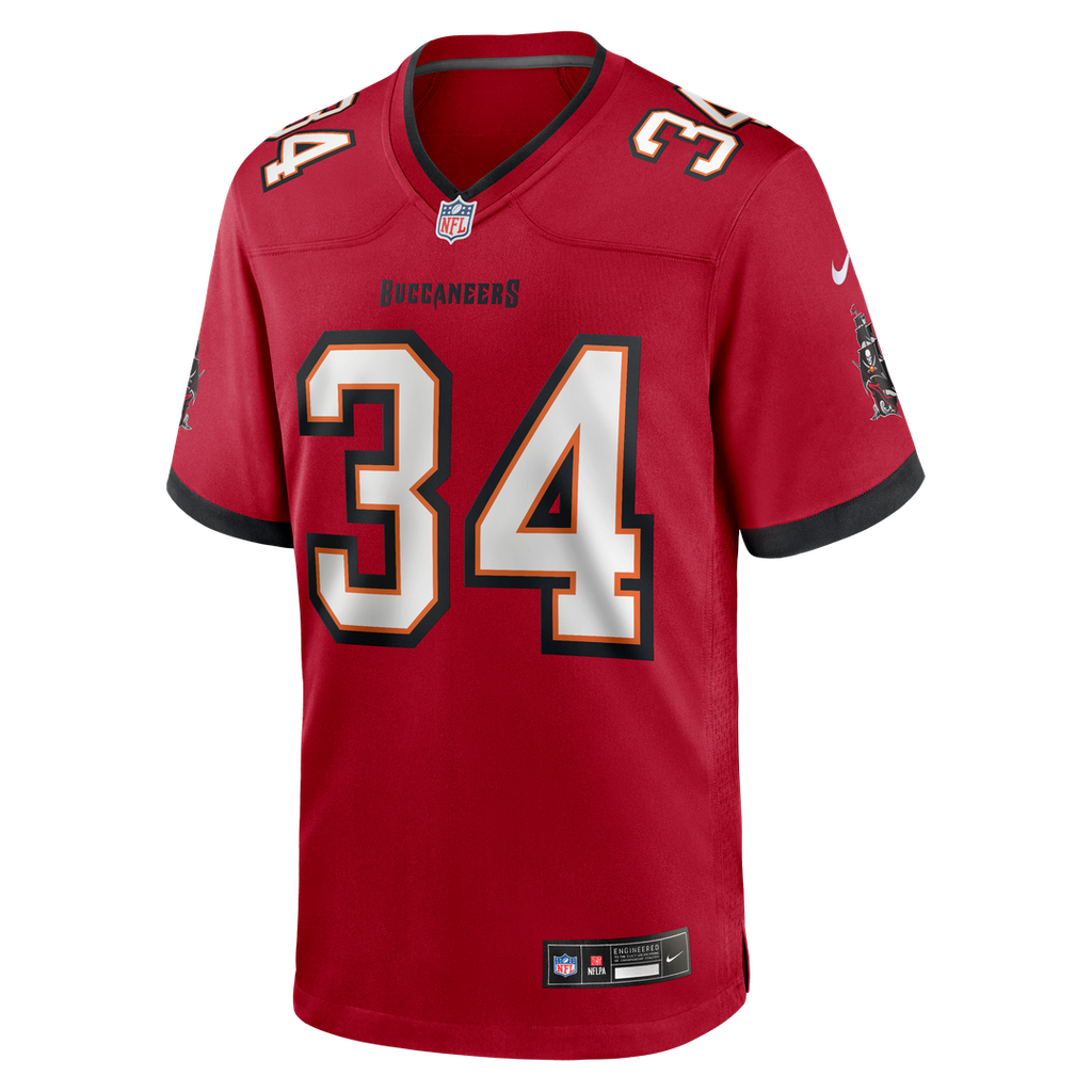 Alex Anzalone Tampa Bay Buccaneers Nike Team Game Jersey - Red Official NFL Team Apparel Football Fan Gear