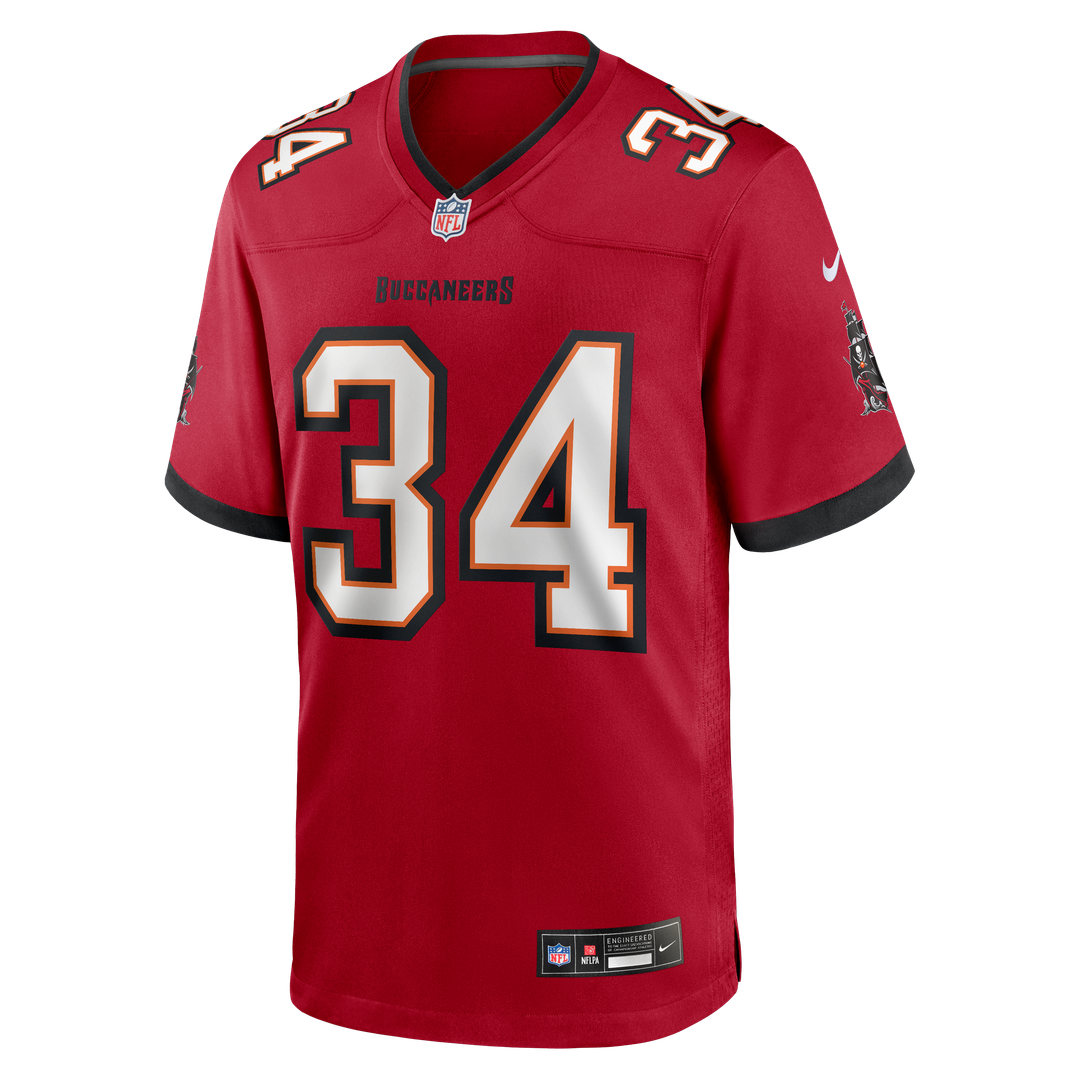 Alex Anzalone Tampa Bay Buccaneers Nike Team Game Jersey - Red Official NFL Team Apparel Football Fan Gear