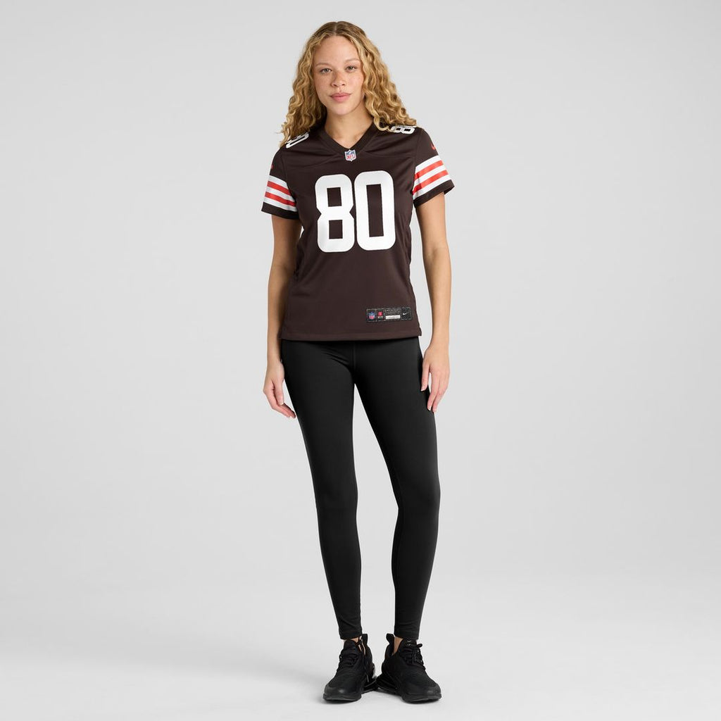 Jamari Thrash Cleveland Browns Nike Women's Game Jersey - Brown Official NFL Team Apparel Football Fan Gear