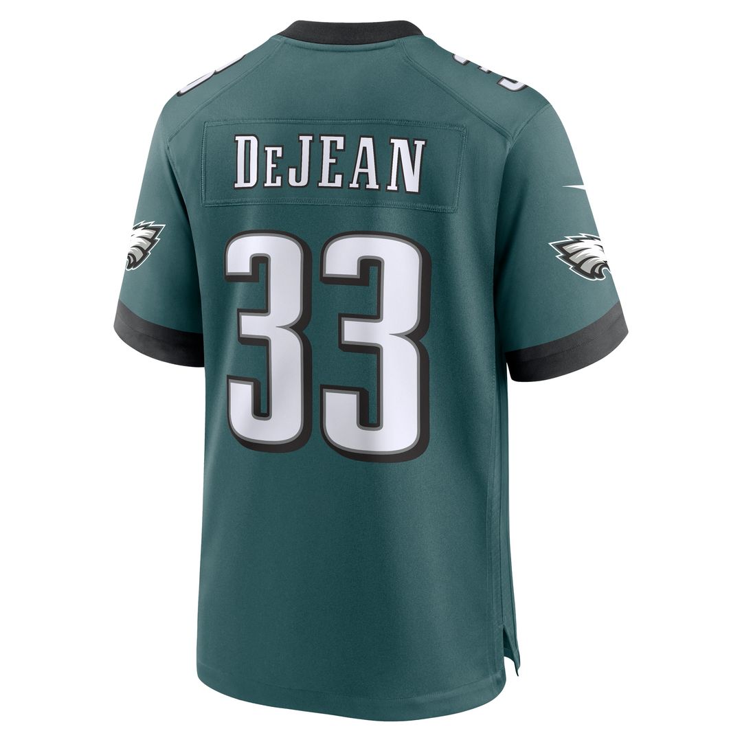 Cooper DeJean Philadelphia Eagles Nike Game Jersey - Green Official NFL Team Apparel Football Fan Gear