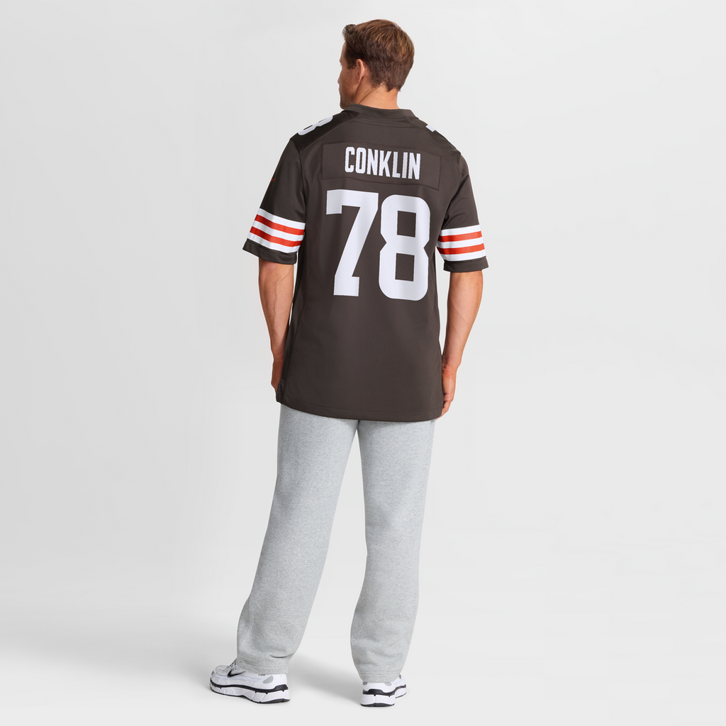 Jack Conklin Cleveland Browns Nike Game Player Jersey - Brown Official NFL Team Apparel Football Fan Gear