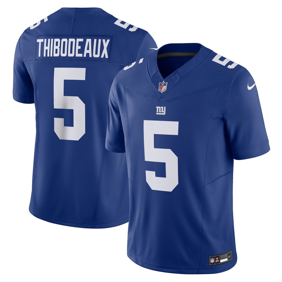 Kayvon Thibodeaux New York Giants Nike Vapor F.U.S.E. Limited Jersey - Royal Official NFL Team Apparel Football Fan Gear
