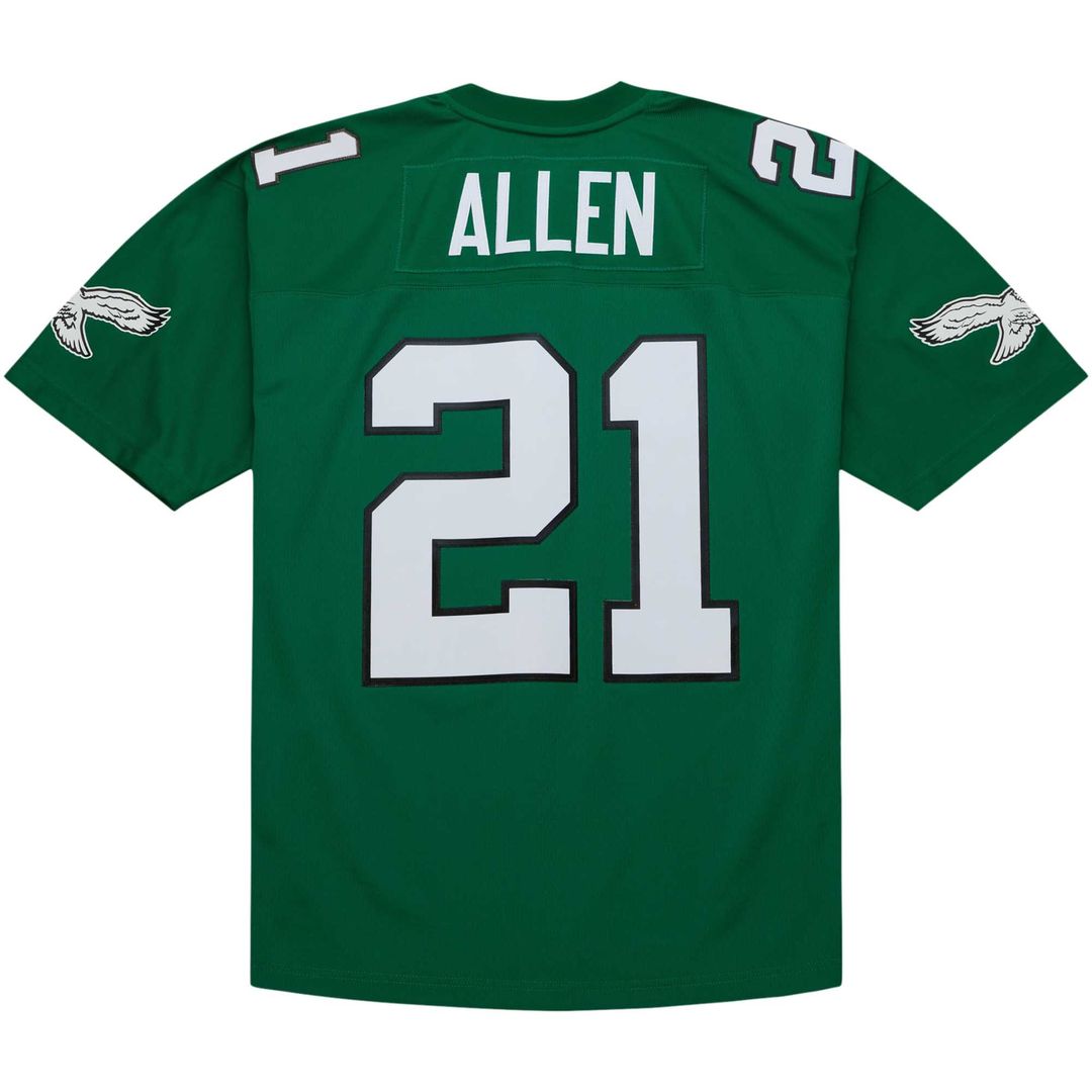 Eric Allen Philadelphia Eagles Mitchell & Ness Legacy Replica Jersey - Kelly Green Official NFL Team Apparel Football Fan Gear