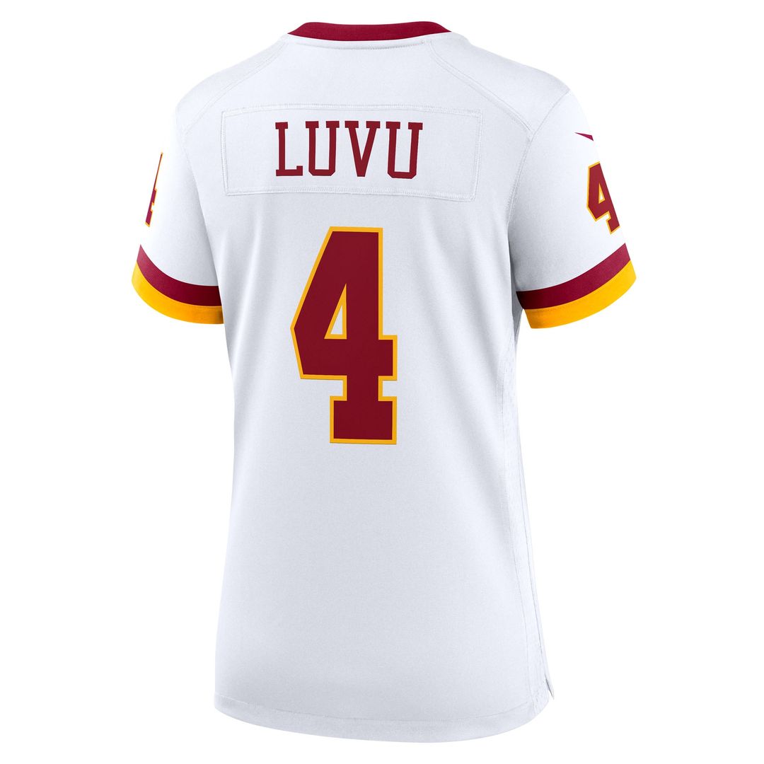 Frankie Luvu Washington Commanders Nike Women's Game Super Bowl Era Jersey - White Official NFL Team Apparel Football Fan Gear