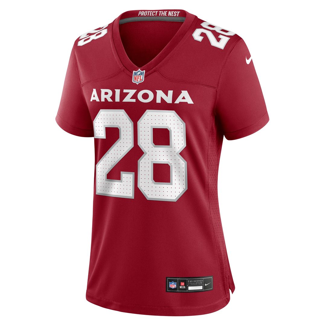 Elijah Jones Arizona Cardinals Nike Women's Game Jersey - Cardinal Official NFL Team Apparel Football Fan Gear