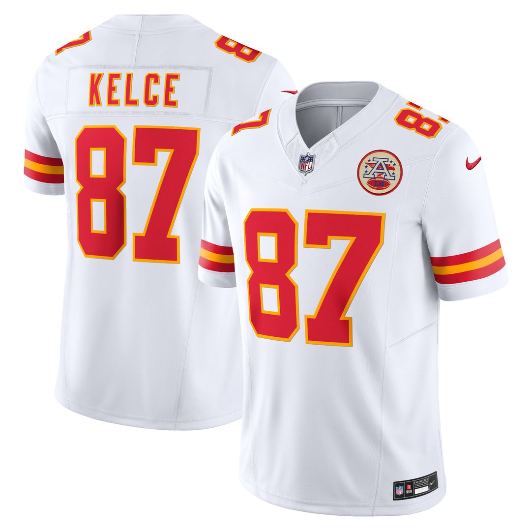 Travis Kelce Kansas City Chiefs Nike Vapor F.U.S.E. Limited Jersey - Red Official NFL Team Apparel Football Fan Gear