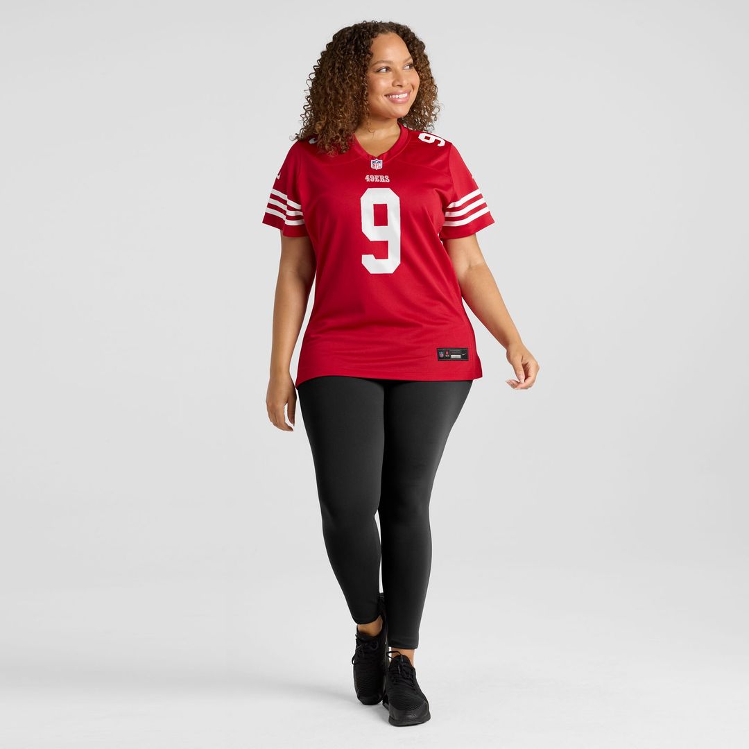 Skyy Moore San Francisco 49ers Nike Women's Team Game Jersey - Scarlet Official NFL Team Apparel Football Fan Gear