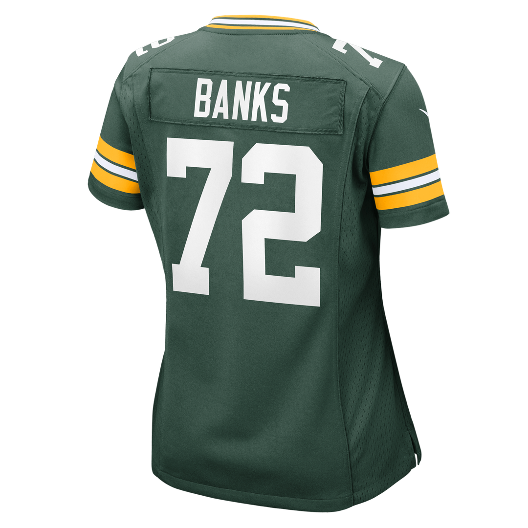 Brant Banks Green Bay Packers Nike Women's Team Game Jersey - Green Official NFL Team Apparel Football Fan Gear