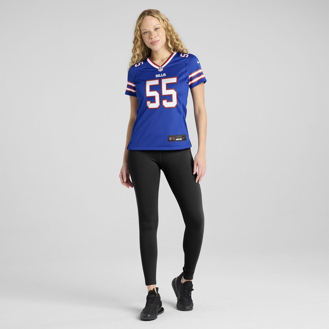 Michael Hoecht Buffalo Bills Nike Women's Team Game Jersey - Royal Official NFL Team Apparel Football Fan Gear