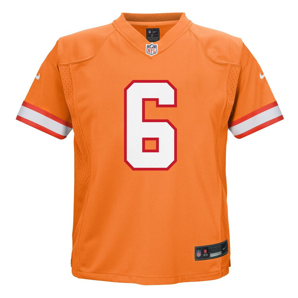Baker Mayfield Tampa Bay Buccaneers Nike Infant Alternate Player Game Jersey - Orange Official NFL Team Apparel Football Fan Gear