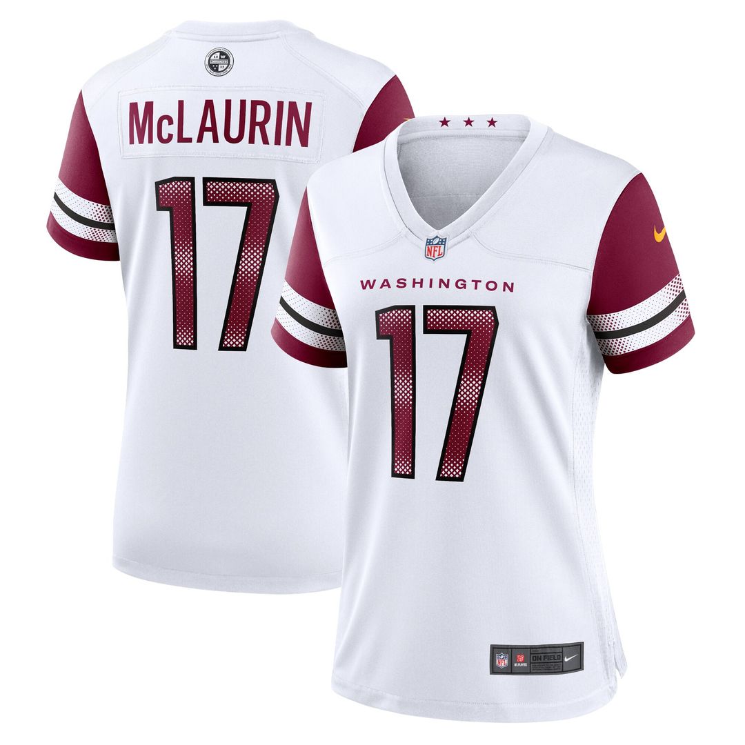 Terry McLaurin Washington Commanders Nike Women's Game Jersey - White Official NFL Team Apparel Football Fan Gear