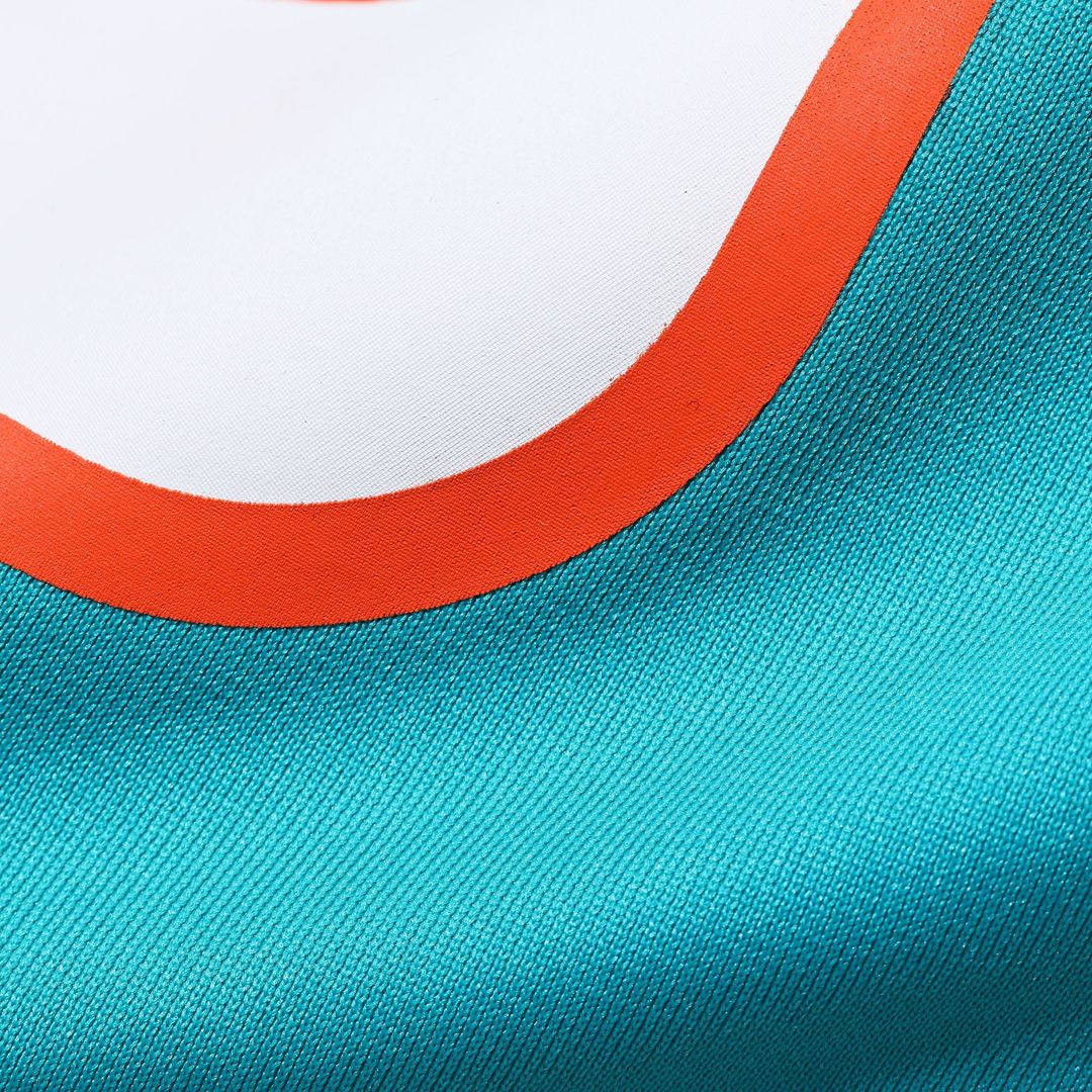 Number 1 Dad Miami Dolphins Nike Game Jersey - Aqua Official NFL Team Apparel Football Fan Gear